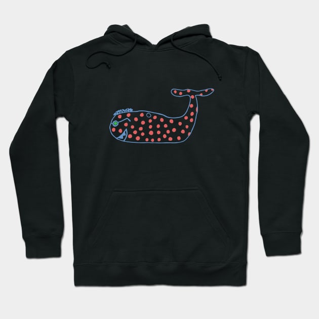 Wendell The Wonderful Whale Hoodie by G-Worthy